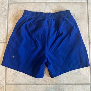 Mens lululemon Blue Pace Breaker Shorts